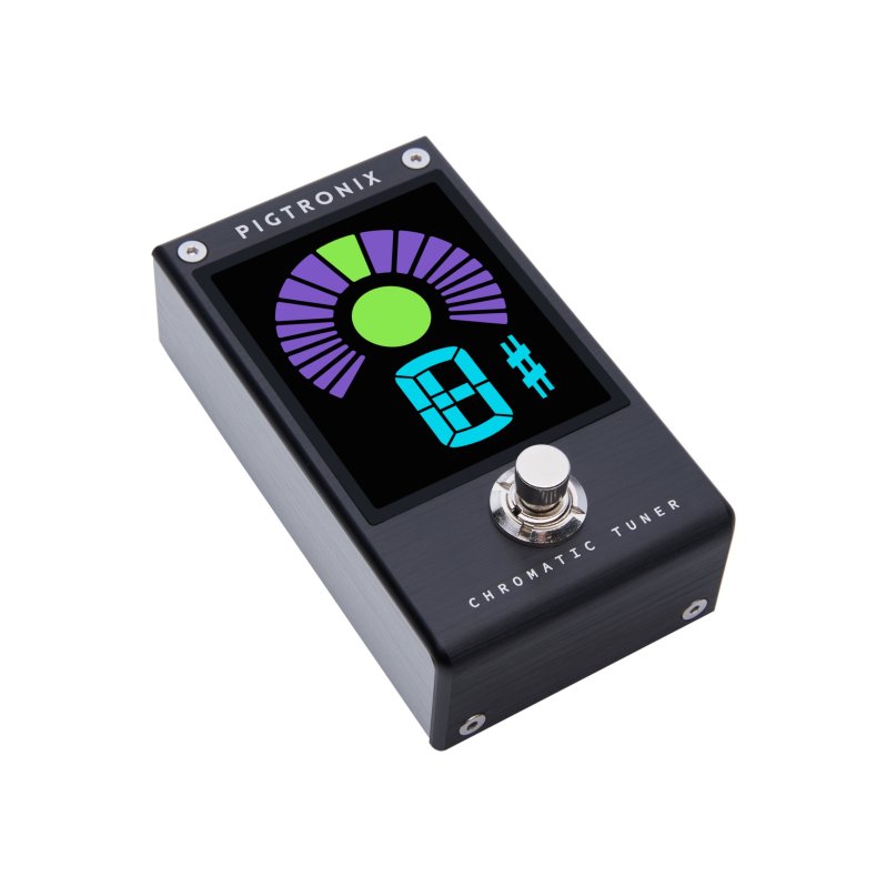 Pigtronix - Chromatic Tuner Pedal with High-contrast LED Display