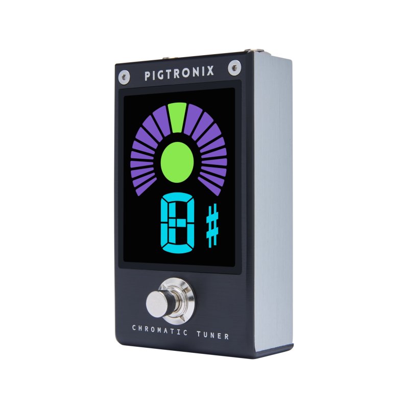 Pigtronix - Chromatic Tuner Pedal with High-contrast LED Display