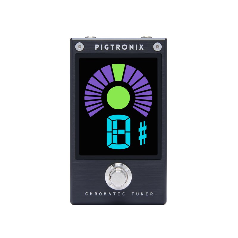 Pigtronix - Chromatic Tuner Pedal with High-contrast LED Display