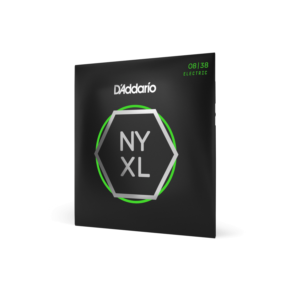 D'Addario - Nickel Wound NYXL Electric Guitar Strings - Extra Super Light - NYXL0838