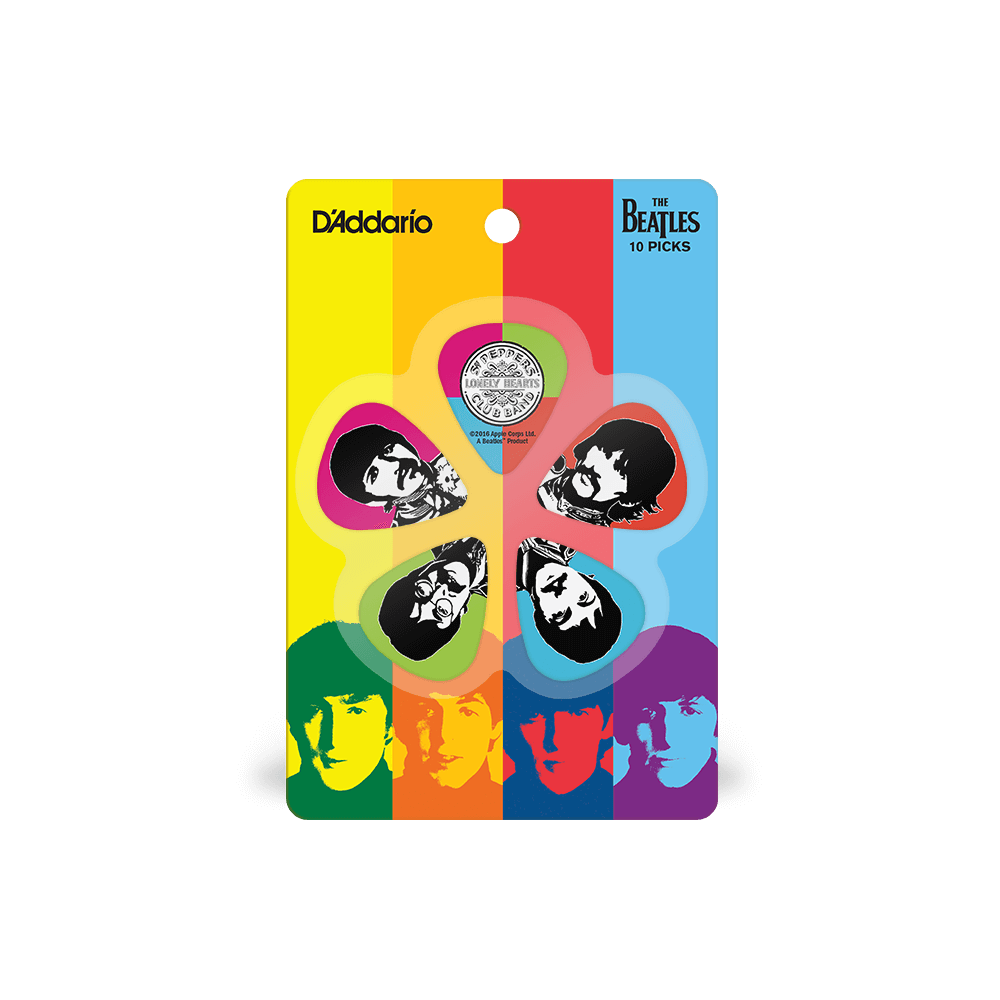 D'Addario - Guitar Pick - THE BEATLES  50TH ANNIVERSARY