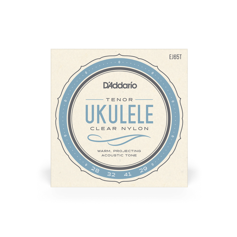 D'Addario - Ukulele String Set Clear Nylon - Tenor - EJ65T