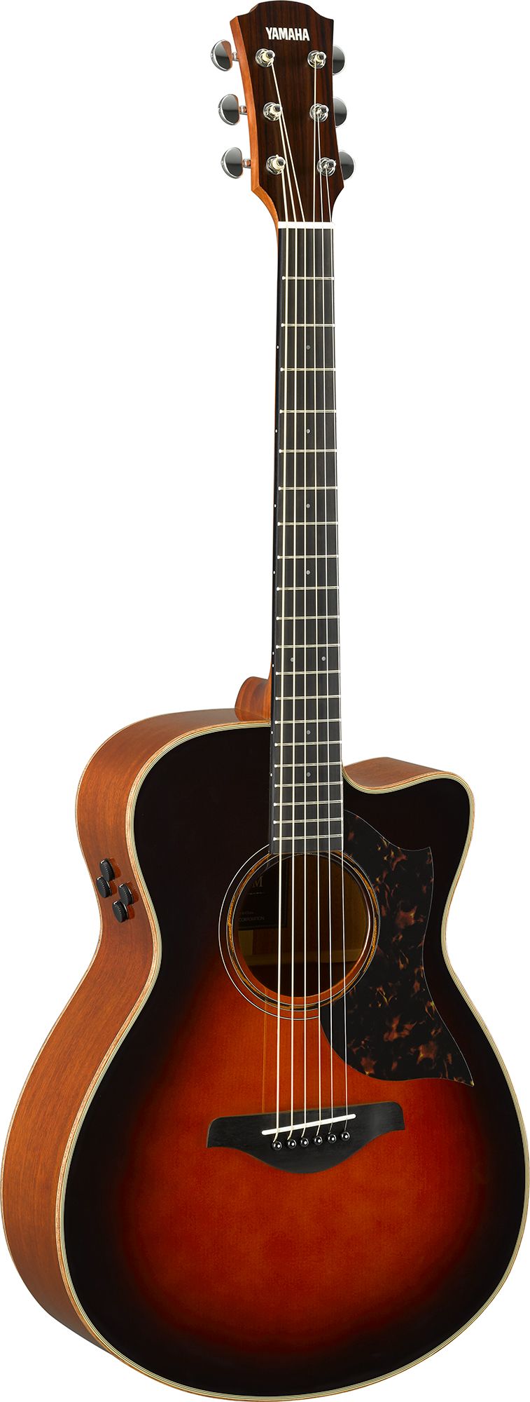 Yamaha AC3M Electric Acoustic Guitar Tobacco Brown Sunburst