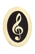 G-Clef Pin (Oval)