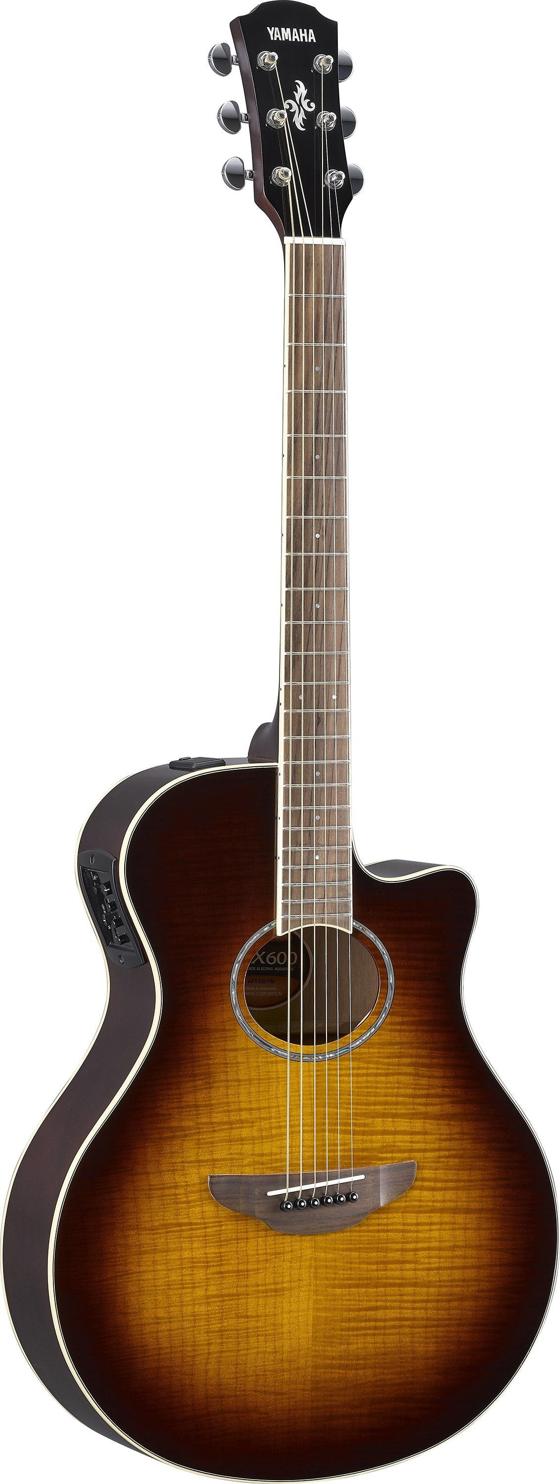 Yamaha APX600FM Electric Acoustic Guitar Tobacco Brown Sunburst
