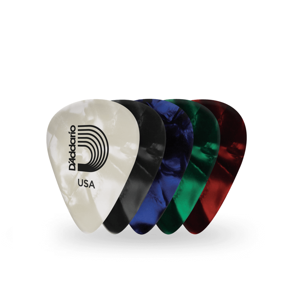 D'Addario - Classic Celluloid Assortment Guitar Picks - 1CAP4-10