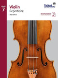 RCM - Violin Repertoire 7, 2021 Edition