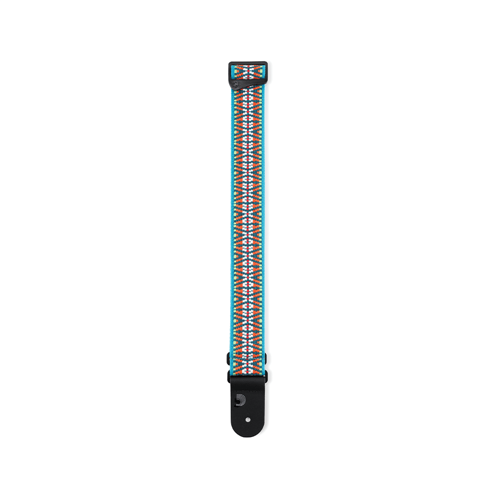 D'Addario - Guitar Strap - Nylon Woven Guitar Strap - Sunset Hootenanny - 50G09