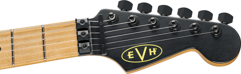 EVH - Limited Edition Striped Series Frankenstein™ Frankie Aged Black and Yellow