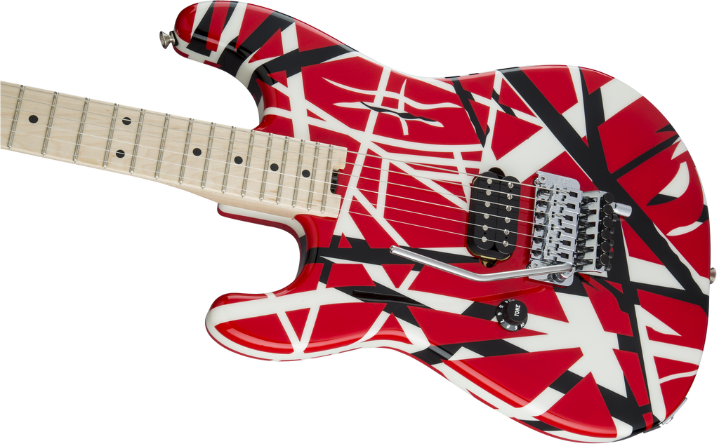 EVH - Striped Series LH, R/B/W