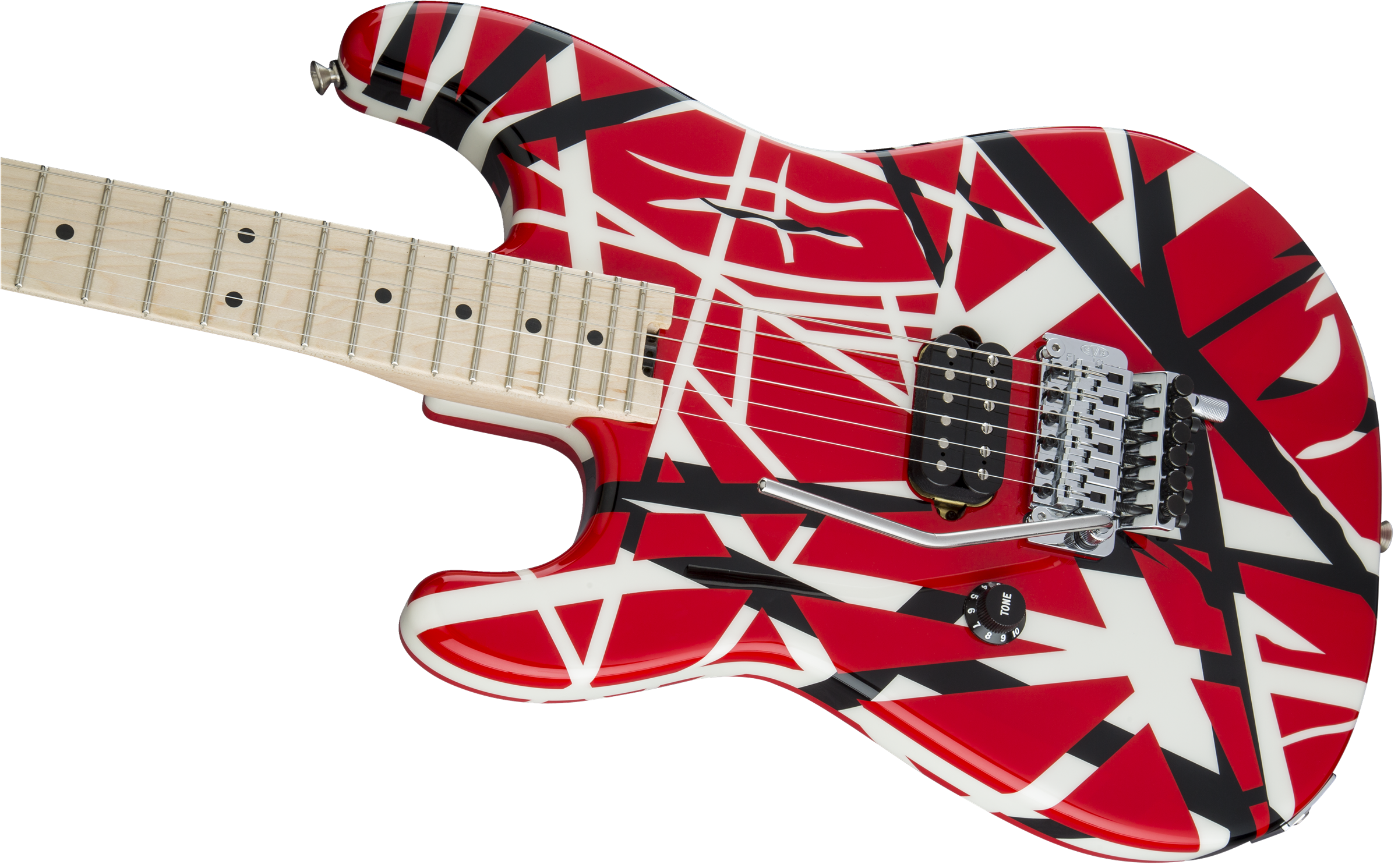 EVH - Striped Series LH, R/B/W