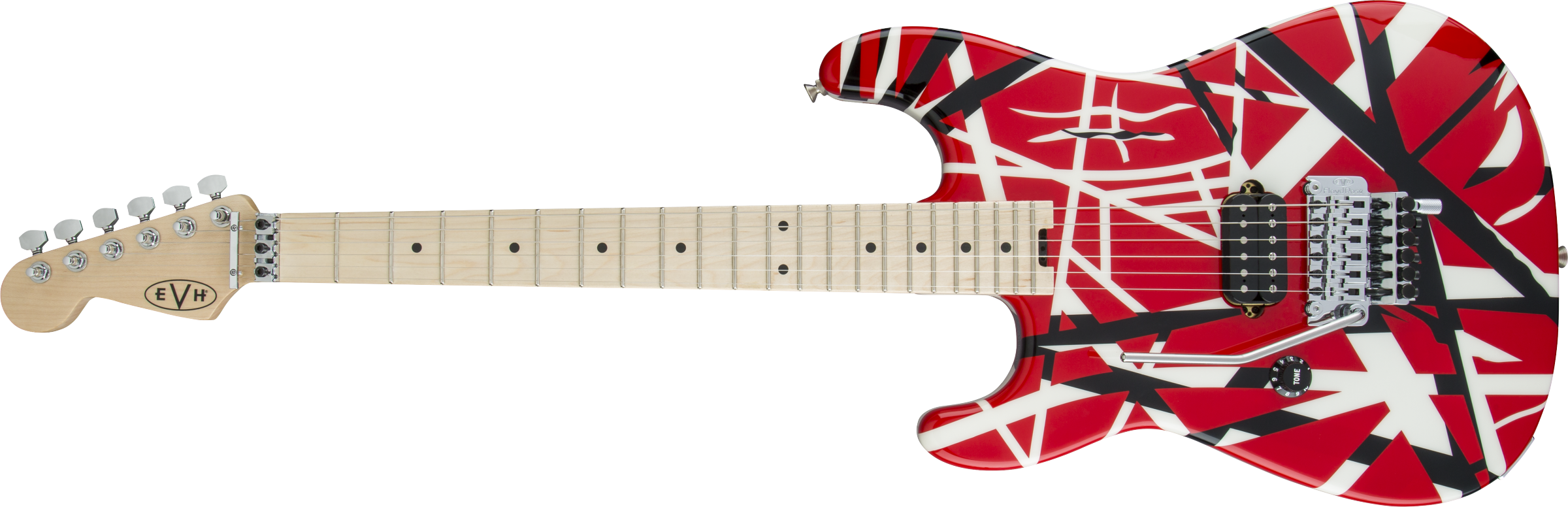 EVH - Striped Series LH, R/B/W