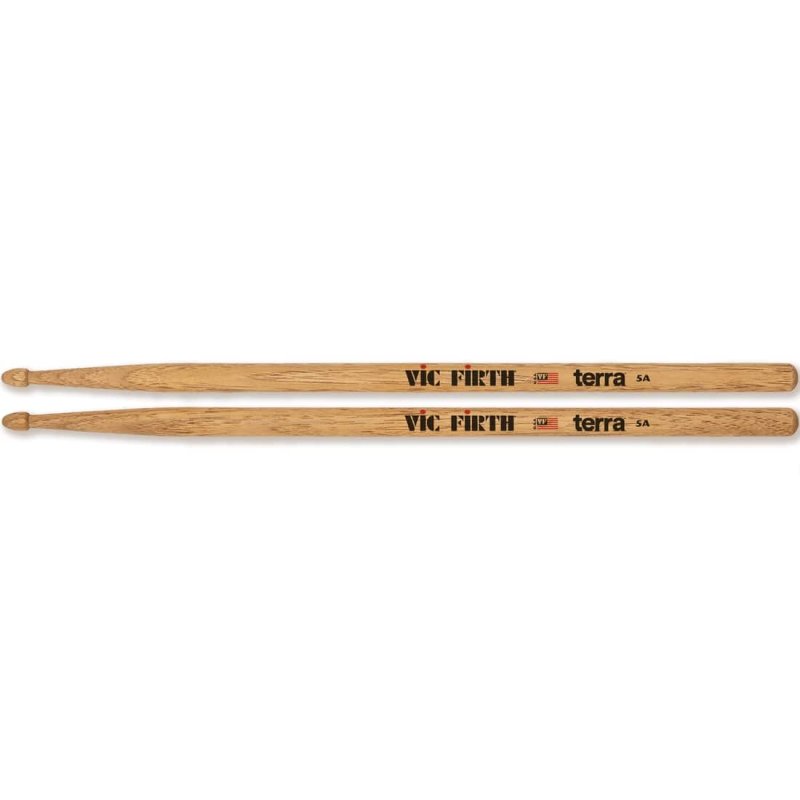 Vic Firth - American Classic 5AT Terra Series Drumsticks, Wood Tip