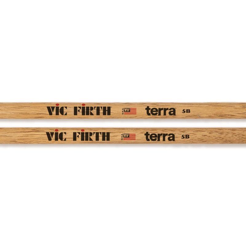 Vic Firth - American Classic 5BT Terra Series Drumsticks, Wood Tip