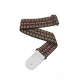 D'Addario - Nylon Woven Guitar Straps - Hootenanny Yellow - 50G00