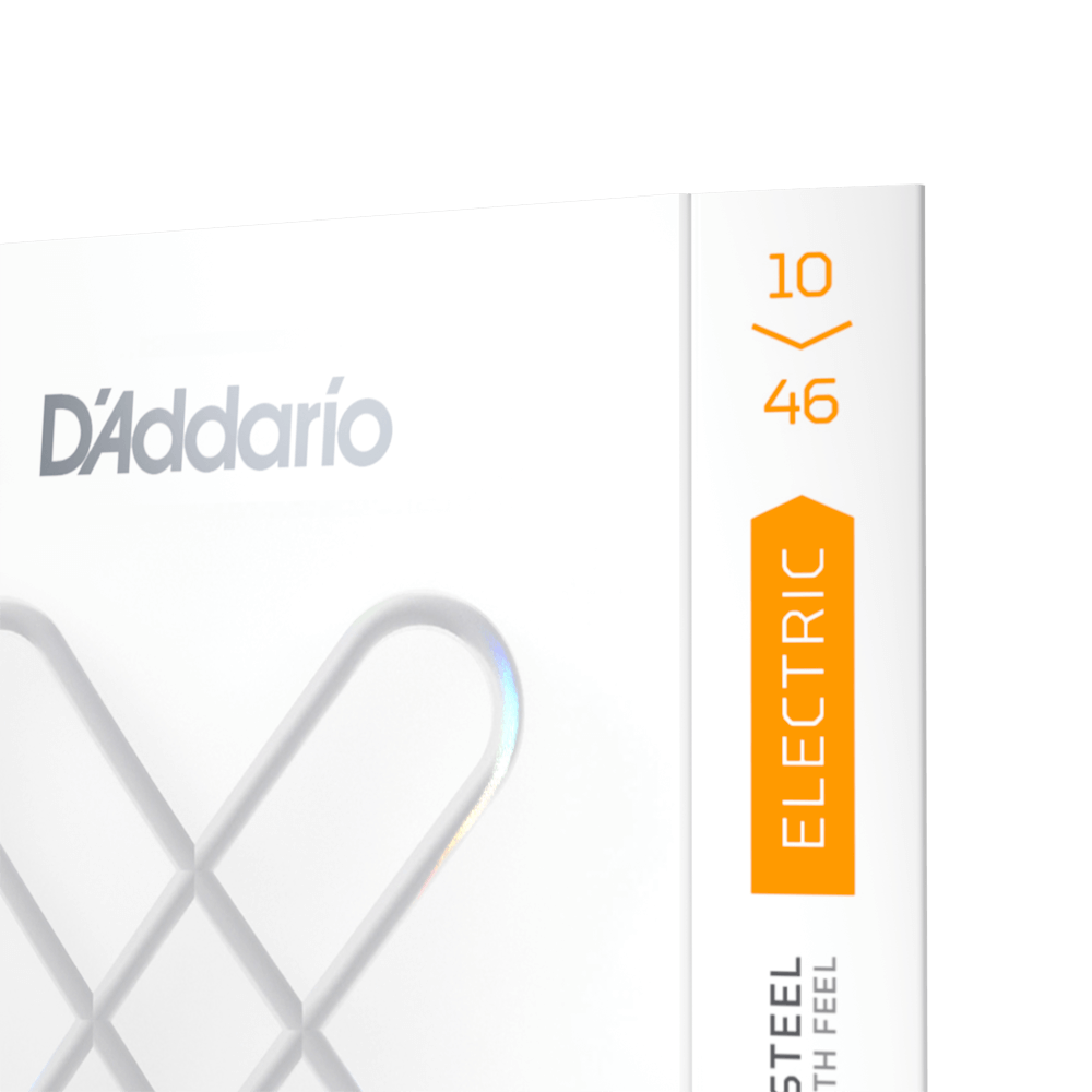 D'Addario - XS Coated Electric Guitar Strings Regular Light- Nickel Wound 10-46 - XSE1046