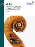 RCM - Violin Technique, Etudes, and Musicianship Prep-2, 2021 Edition