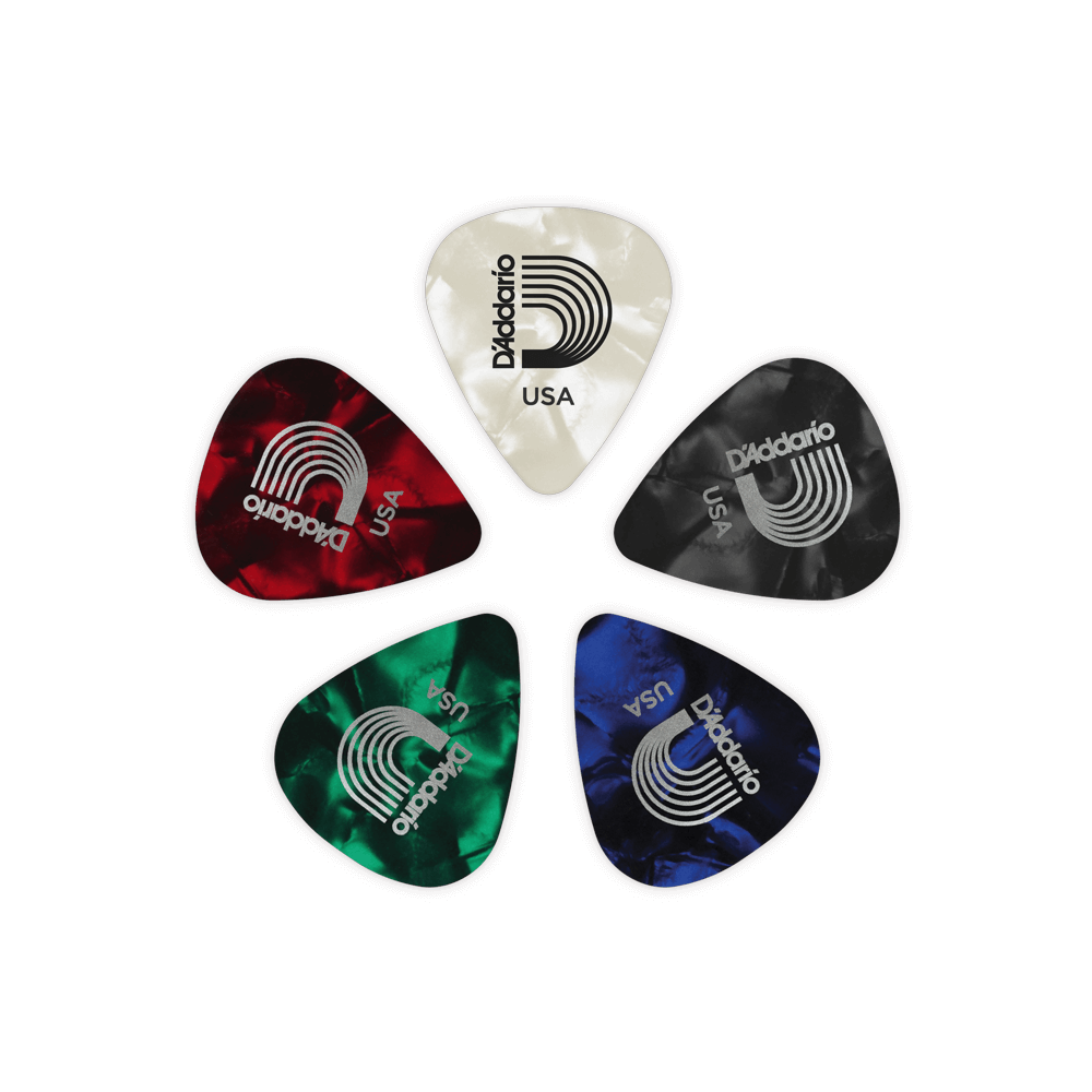 D'Addario - Classic Celluloid Assortment Guitar Picks - 1CAP4-10