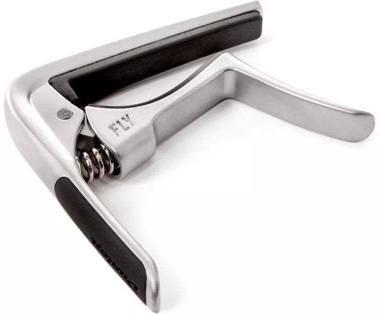 Dunlop - Trigger Fly Acoustic Guitar Capo, Satin Chrome