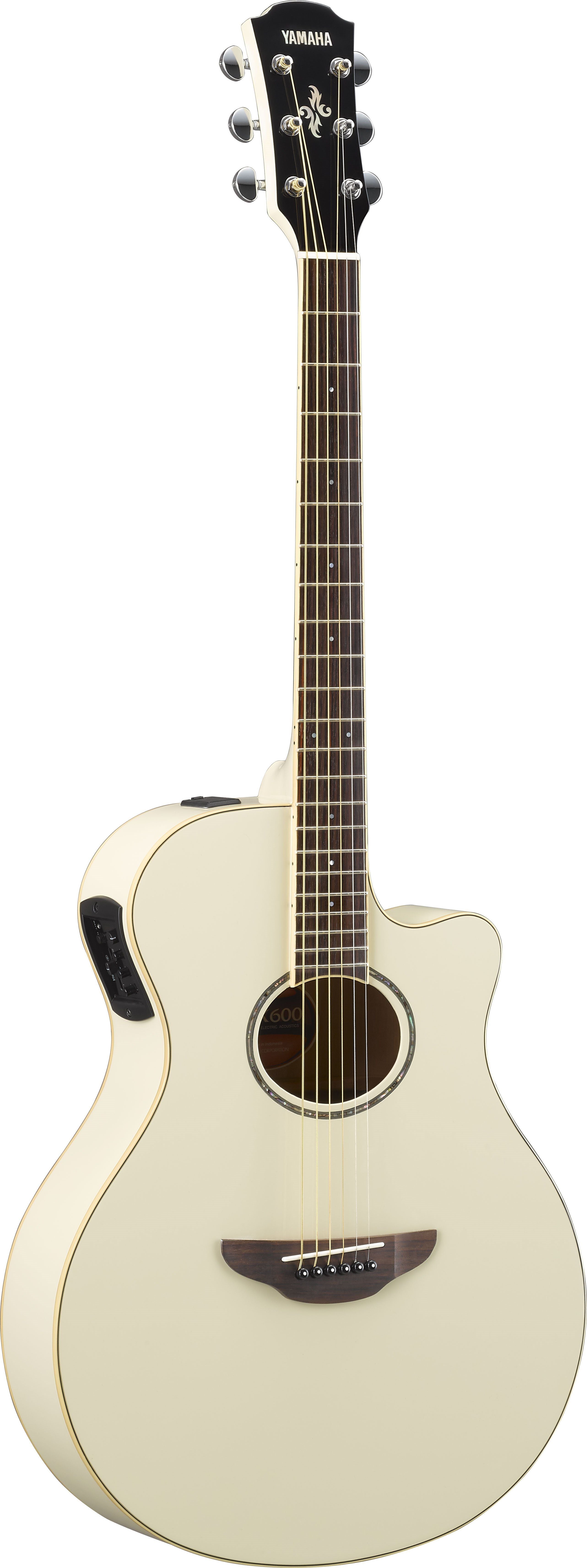 Yamaha APX600 Electric Acoustic Guitar Vintage White