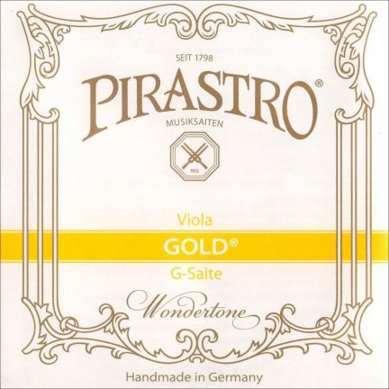 Gold Viola String Set, Medium, Envelope