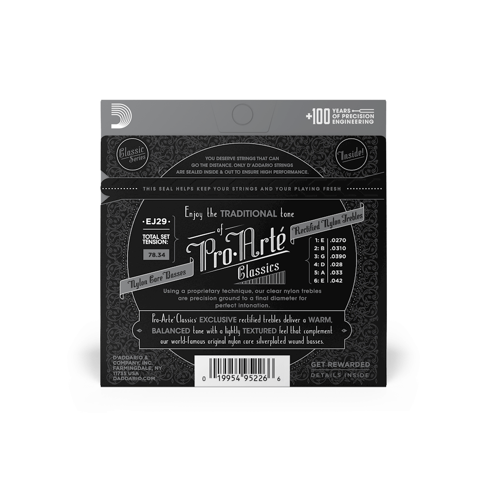 D'Addario - Pro-Arte Classical Guitar Strings, Moderate Tension - EJ29