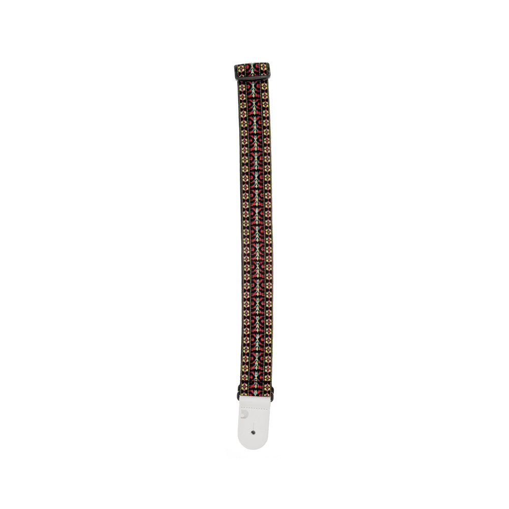 D'Addario - Nylon Woven Guitar Straps - Hootenanny Yellow - 50G00