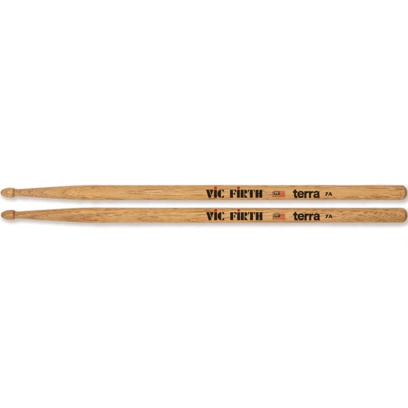 Vic Firth - American Classic 7AT Terra Series Drumsticks, Wood Tip
