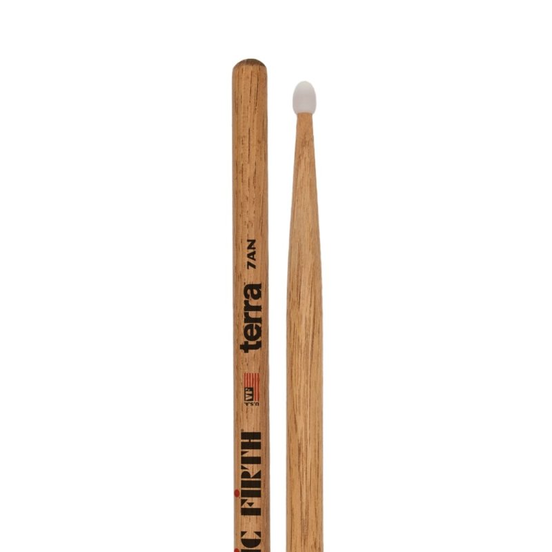 Vic Firth - American Classic 7ATN Terra Series Drumsticks, Nylon Tip