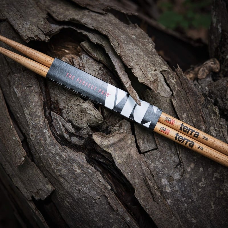 Vic Firth - American Classic 7AT Terra Series Drumsticks, Wood Tip