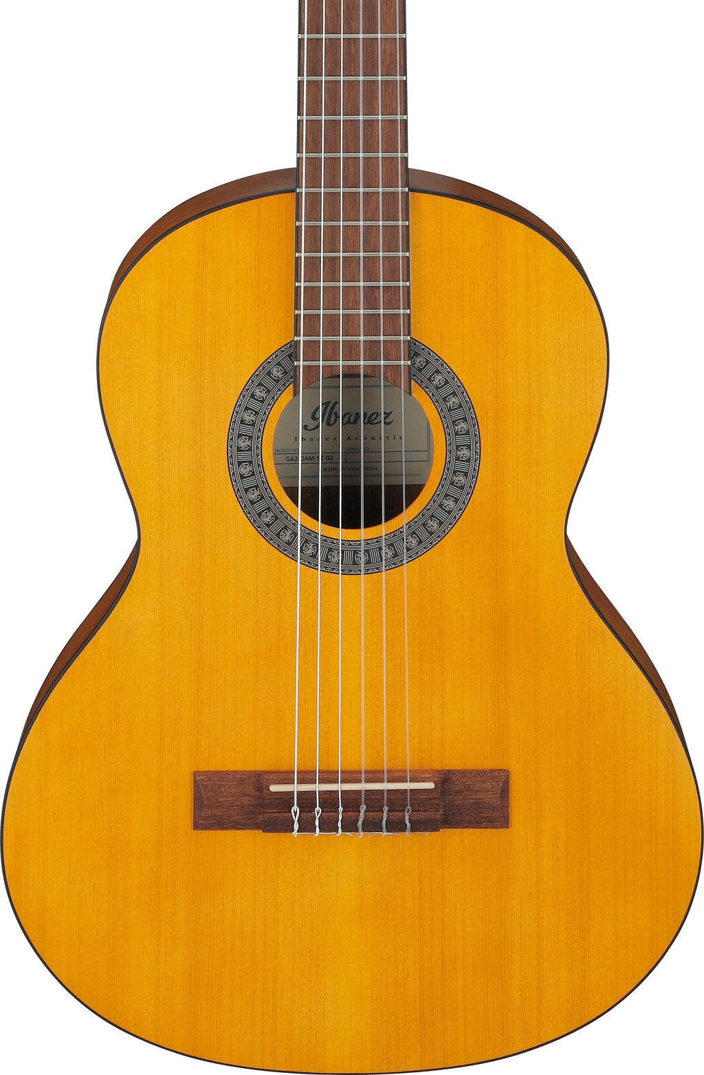 Ibanez Guitars - GA2 - 3/4 Classical Guitar - Open Pore Amber