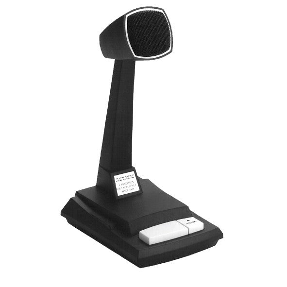 CAD - Omnidirectional Dynamic Desktop Microphone With Locking Push To Talk Switch