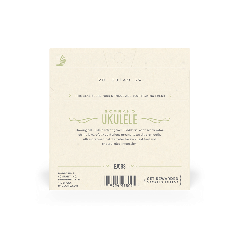 D'Addario - Pro-Arté - Ukulele String Set - Soprano - EJ53S