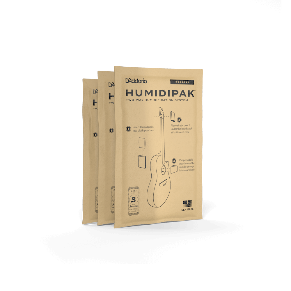 D'Addario -  Humidipak Restore Replacement 3-Pack - PW-HPCP-03