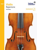RCM - Violin Repertoire Preparatory, 2021 Edition