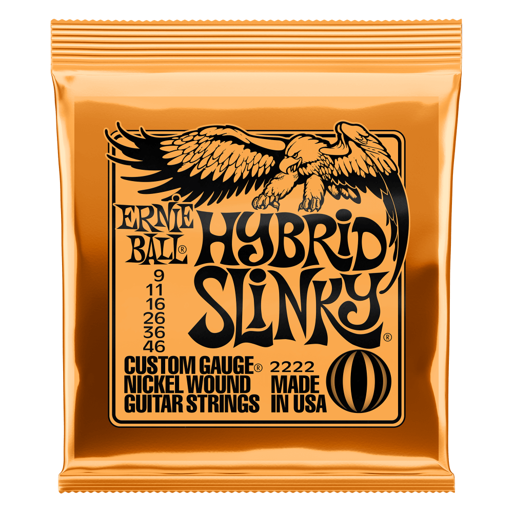 Ernie Ball - Hybrid Slinky Nickel Wound Electric Guitar Strings 9-46 Gauge