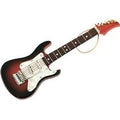 Electric Guitar Ornament – Two Tone Brown