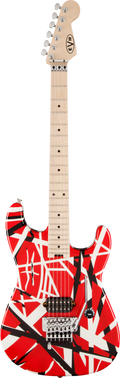 EVH Guitars - Striped Series Red with Black Stripes