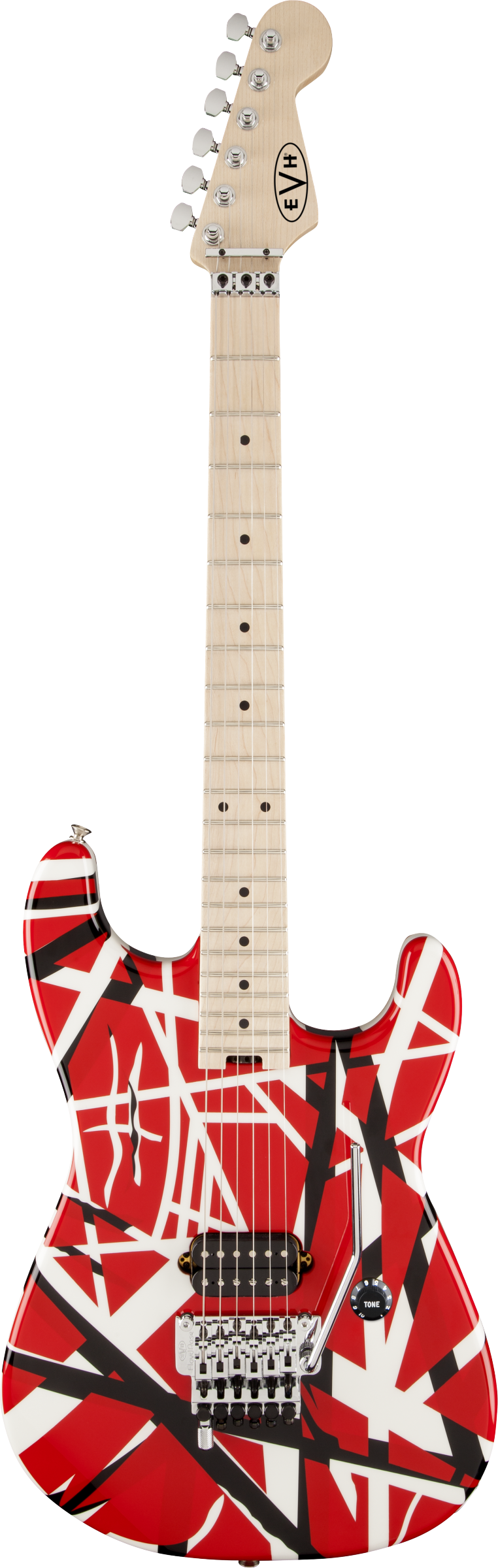 EVH Guitars - Striped Series Red with Black Stripes