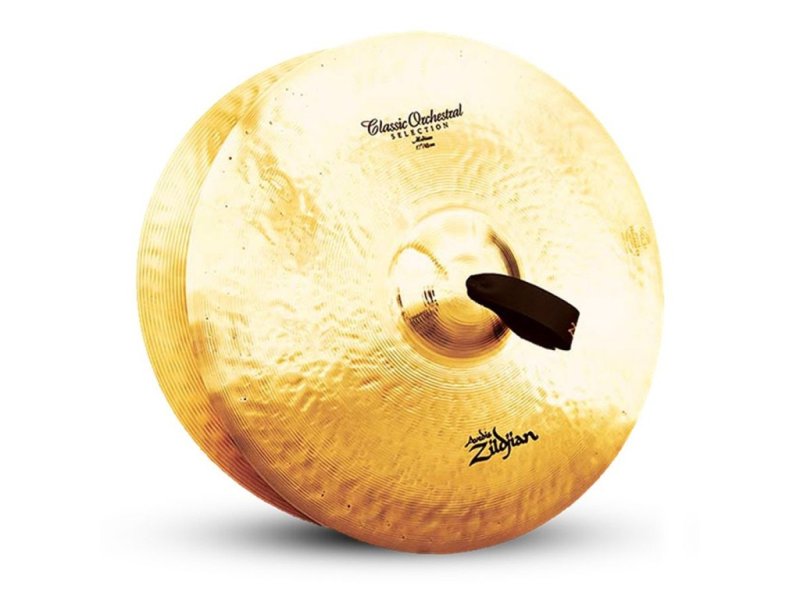 Zildjian - A0781 17" Classic Orchestral Selection Medium Pair Hand Type Cymbals