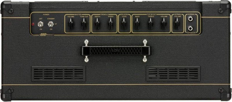 Vox - 15-watt 2-channel All-tube Guitar Amplifier Head with Tremolo, Reverb, and Reactive Attenuator