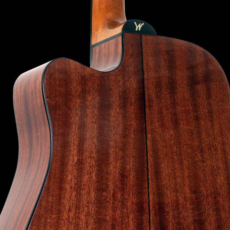 Washburn - Spruce Top Acoustic Guitar Pack With Case, Natural