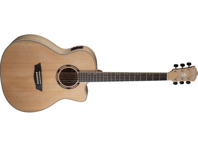 Washburn - Apprentice Series 6 String Acoustic Electric Guitar in Natural