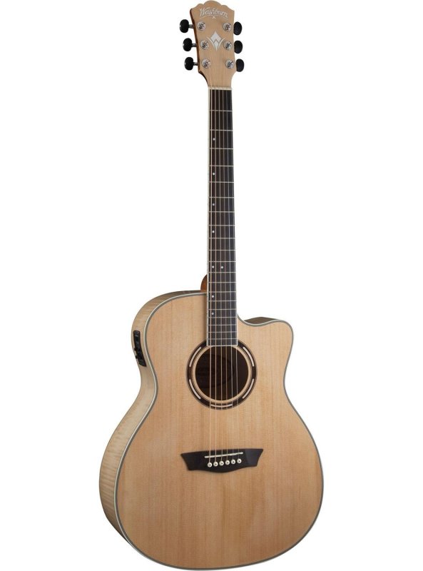 Washburn - Apprentice Series 6 String Acoustic Electric Guitar in Natural