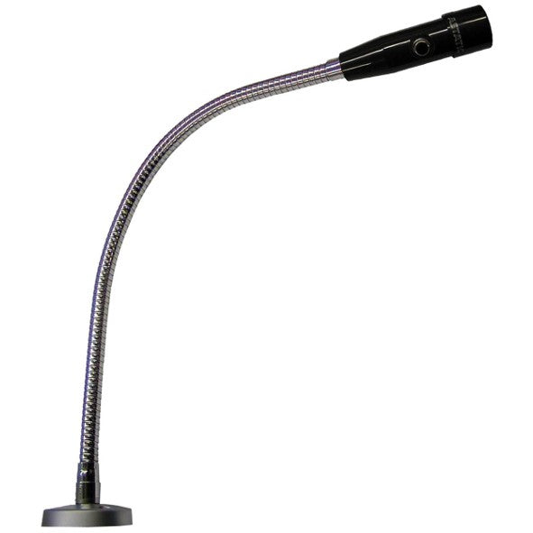 CAD - 19” Omnidirectional Gooseneck Dynamic Microphone, Chrome