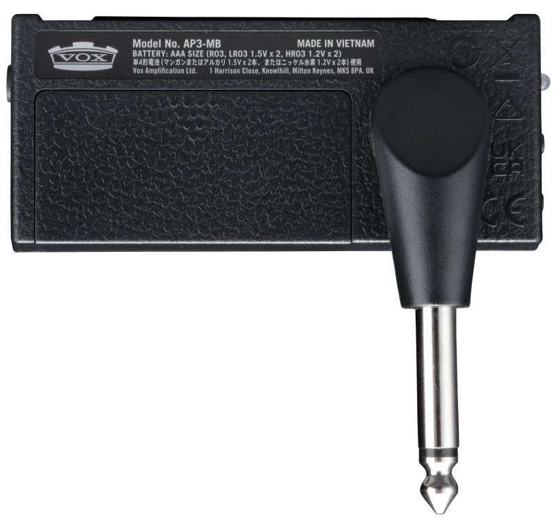 Vox - Amplug3 Practice Headphone Amp, Modern Bass