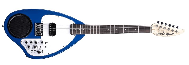 Vox - Limited Edition Electric Guitar With Built In Speaker, Blue Metallic
