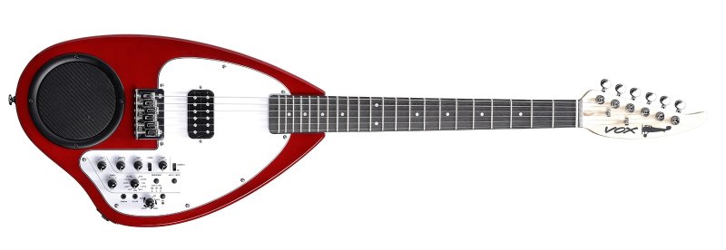 Vox - Limited Edition Electric Guitar With Built In Speaker, Red Metallic