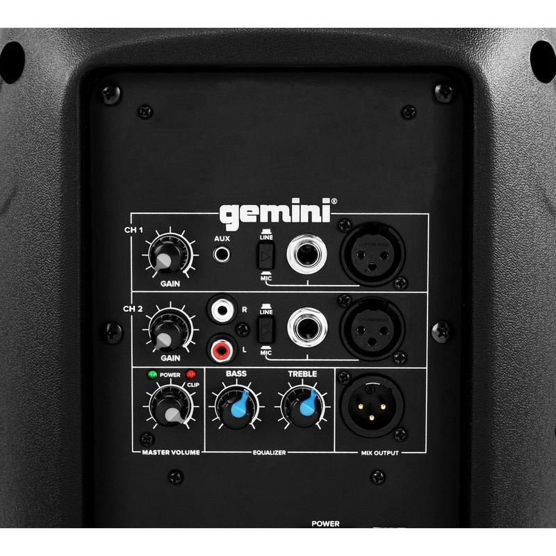 Gemini - 500 Watt Active 8” Loudspeaker