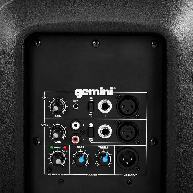 Gemini - 1000 Watt Active 10” Loudspeaker